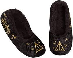 Harry Potter Tofflor för Kvinnor - Deathly Hallows Slip-On