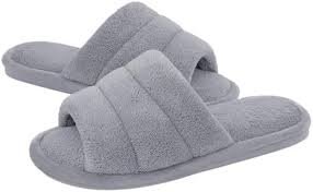 shevalues Unisex Tofflor i Frotté med Memory Foam